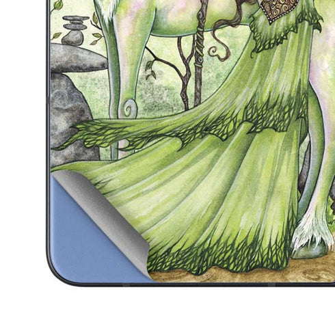 Guardian Fairy and Stag by Amy Brown Galaxy Z Fold5 5G Skin